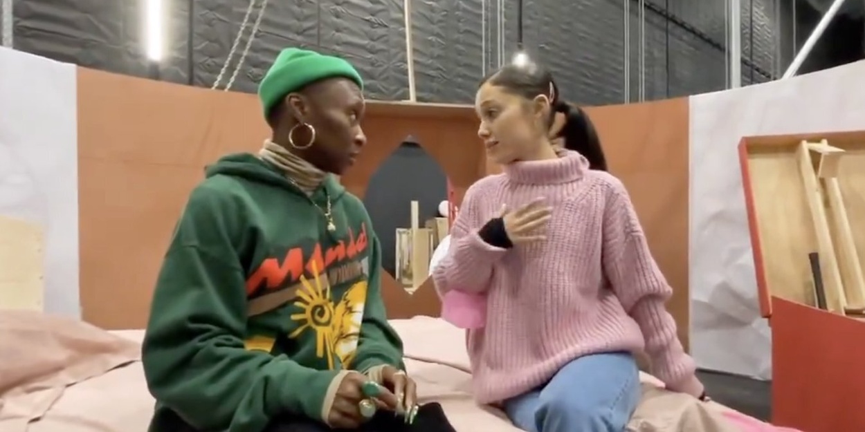 Ariana Grande and Cynthia Erivo Rehearse ‘Popular’ in New Behind-the-Scenes Video Ariana Grande and Cynthia Erivo Rehearse ‘Popular’ in New Behind-the-Scenes Video