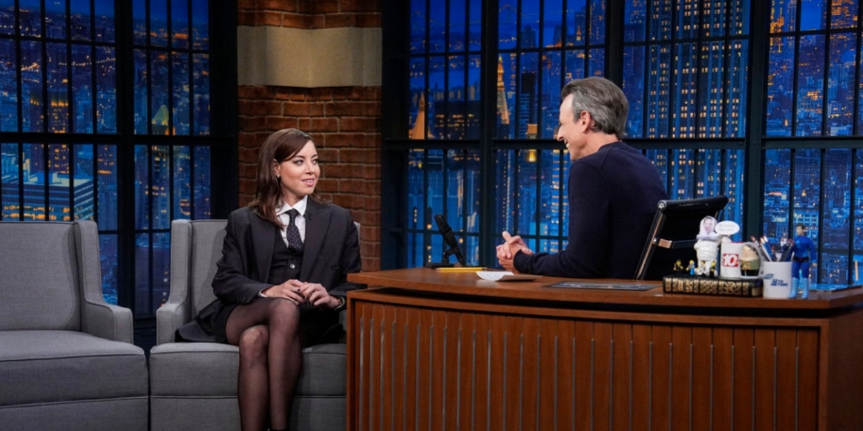 Video: Aubrey Plaza Recalls Medical Scare When Living With Patti LuPone Photo