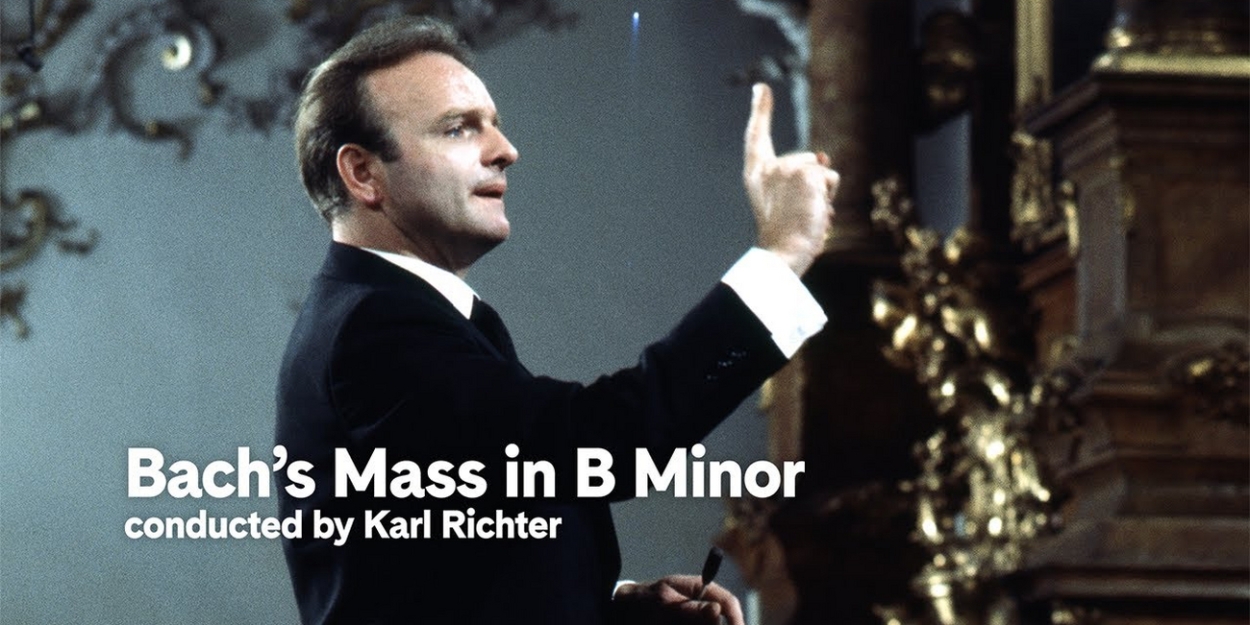 Video: Bach's Mass in B Minor conducted by Karl Richter on Carnegie Hall+