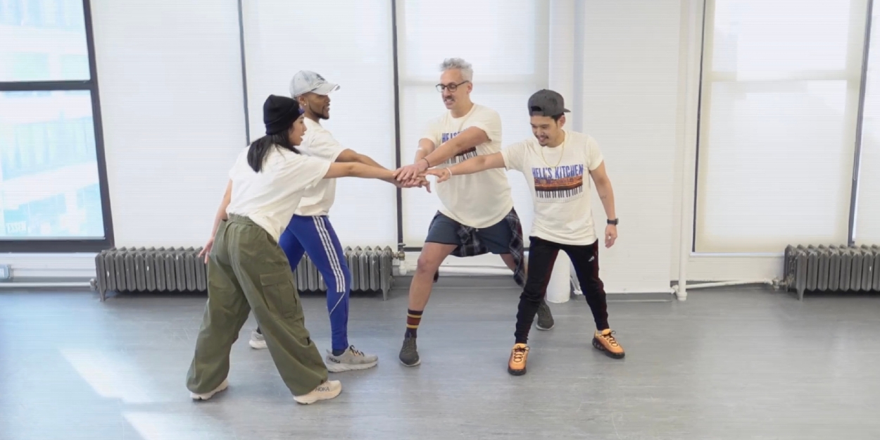 Video: Ben Feels the Beat of NYC with Choreo from HELL'S KITCHEN