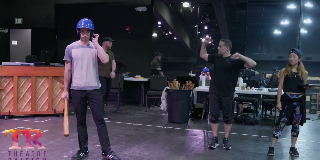 Video: BULL DURHAM in Rehearsal at Theatre Raleigh Video