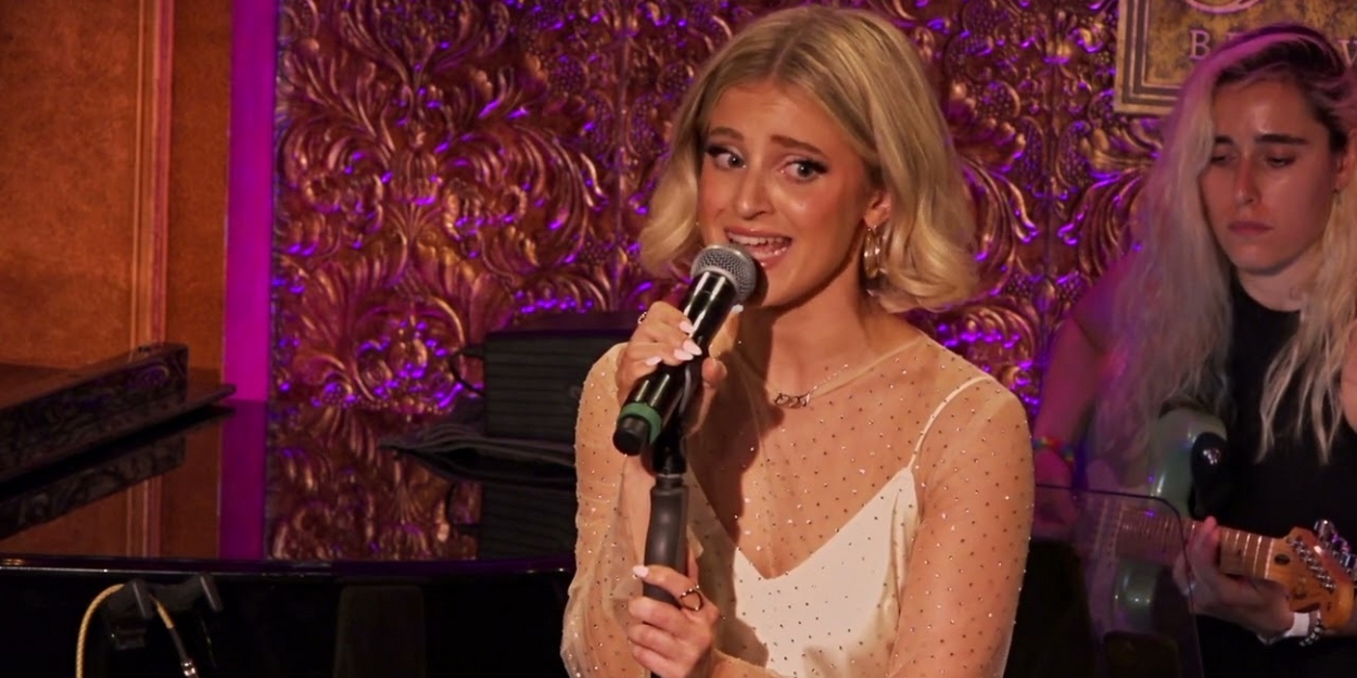 Video: Cara Rose DiPietro Sings Taylor Swift's 'You're On Your Own Kid' at 54 Below! Video