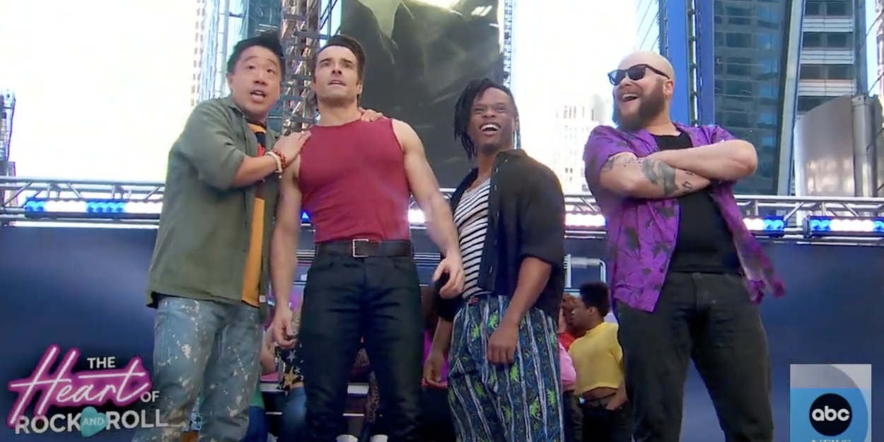Video: Watch THE HEART OF ROCK AND ROLL Cast Perform Title Number on GMA Photo