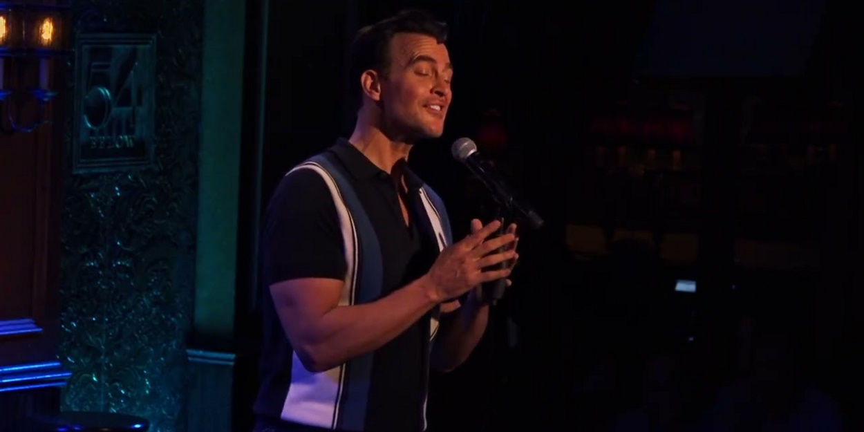 Video: Cheyenne Jackson sings 'A Song for You' at 54 Below! Video