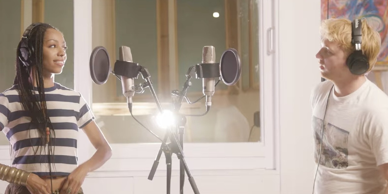 Video: Christiani Pitts and Sam Tutty Record 'American Express' Photo
