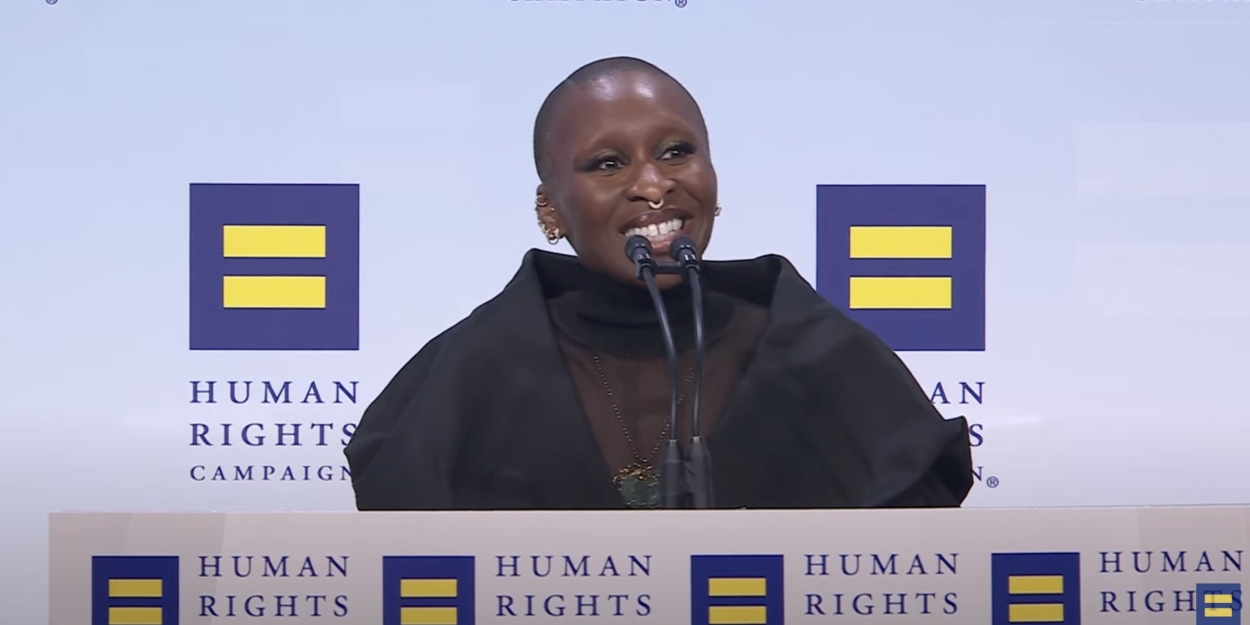 Video: Cynthia Erivo Accepts 2024 National Equality Award Photo