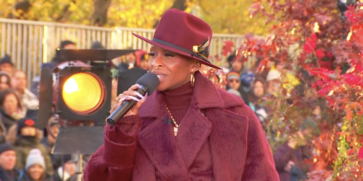 Video: Cynthia Erivo Performs 'Feeling Good' at the Macy's Thanksgiving Day Parade Photo