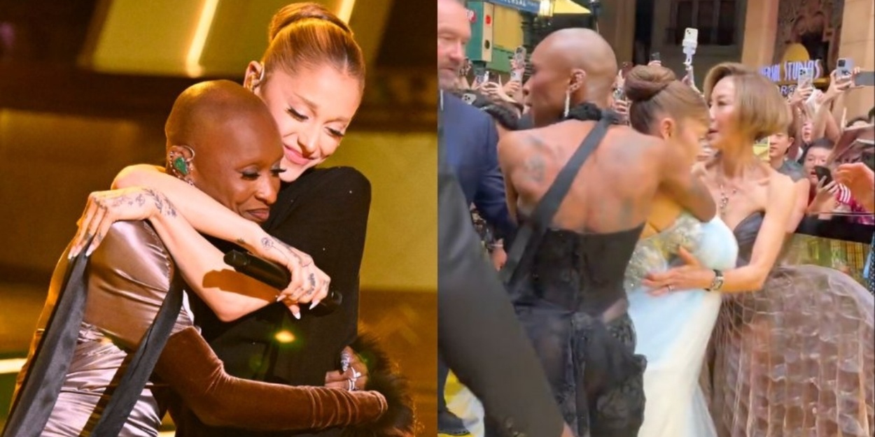 Video: Cynthia Erivo Shields Ariana Grande From Intrusive Fan at WICKED Premiere Photo