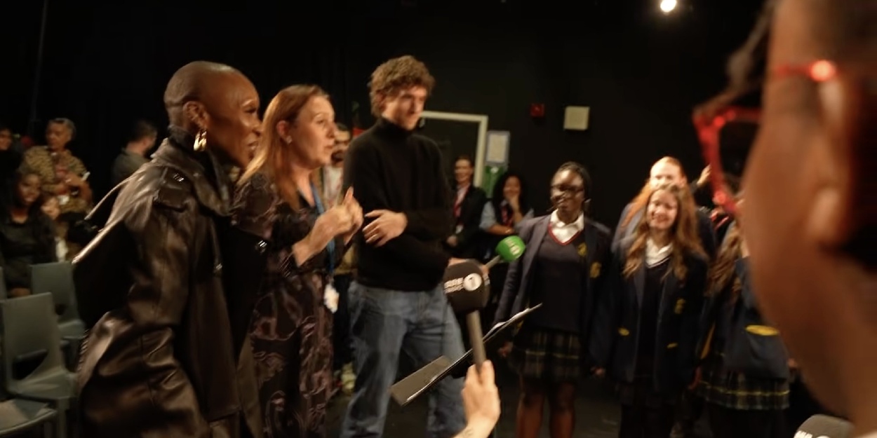 Video: Cynthia Erivo Sings 'For Good' With Students at Her Old School Photo
