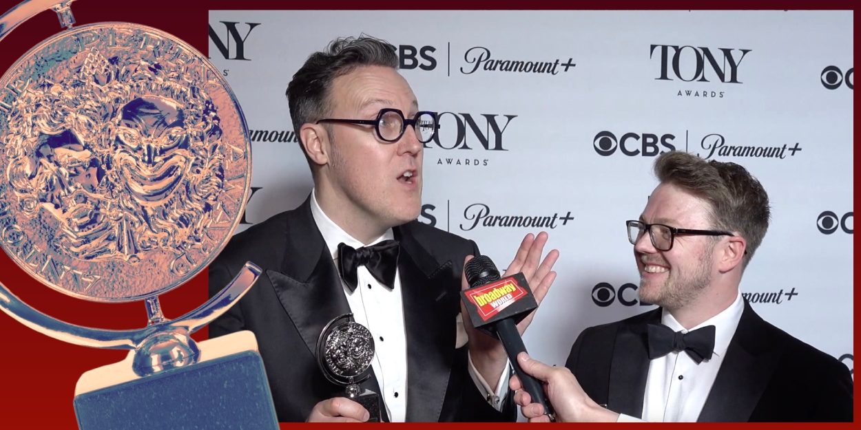 Video: Dane Laffrey and George Reeve Celebrate Tony Win for Best Scenic Design of a Musical Photo