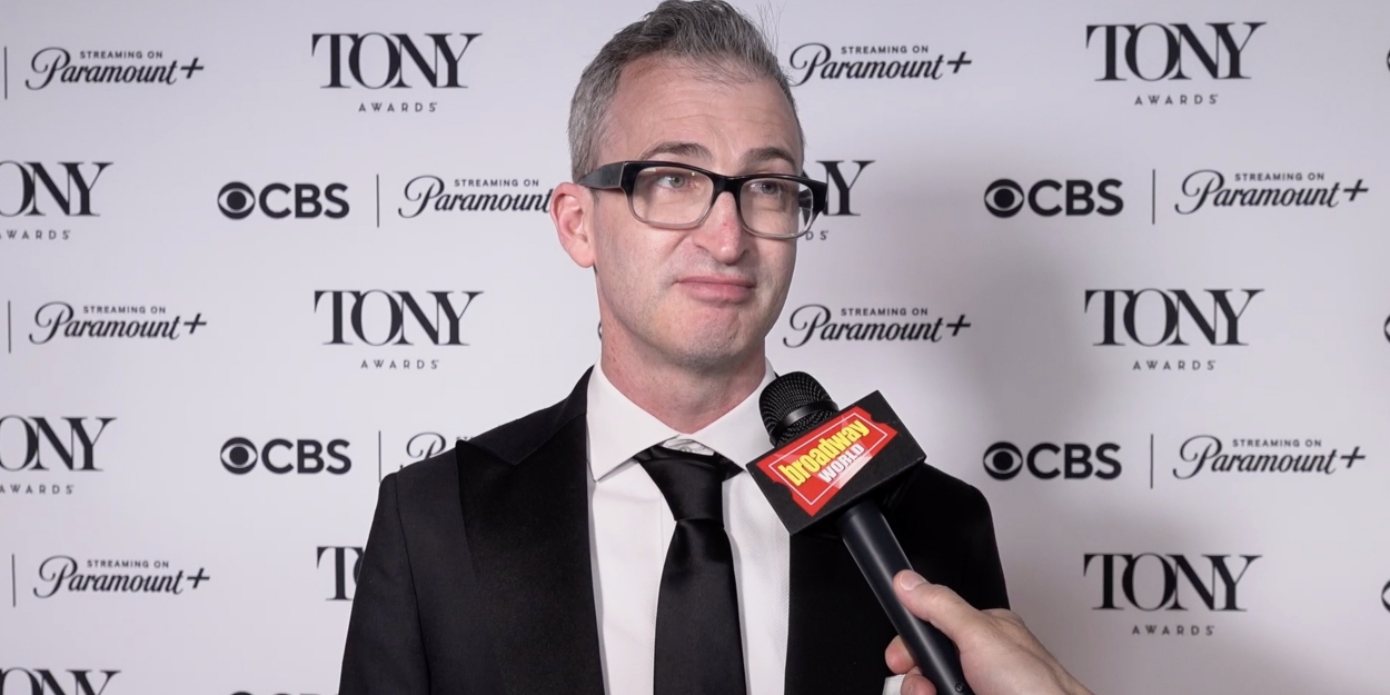 Video: Daniel Aukin Reacts to Tony Win for Best Direction of a Play Photo