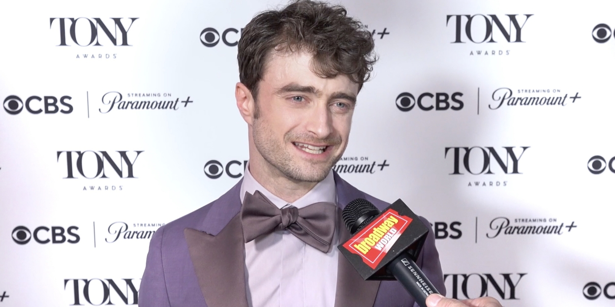 Video: Daniel Radcliffe Celebrates Tony Win for Best Featured Actor in a Musical Photo