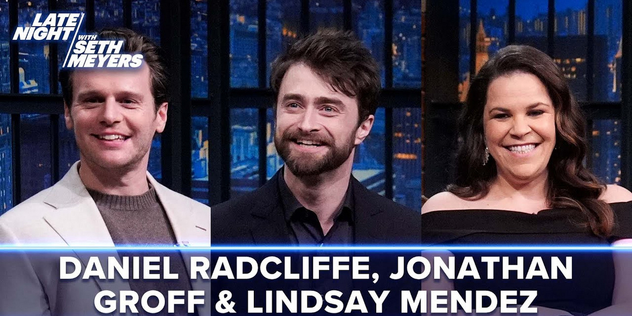 Video: MERRILY WE ROLL ALONG Stars Recall Onstage Mishaps and Line Flubs on LATE NIGHT WITH SETH MEYERS Photo