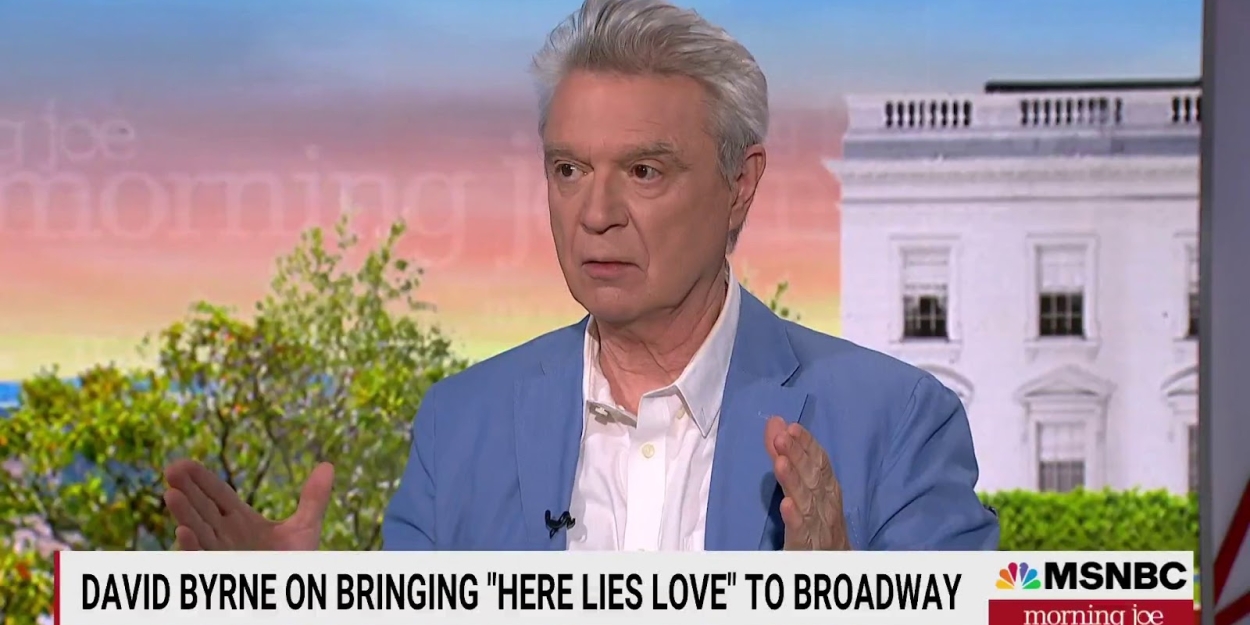 Video: David Byrne Reveals What Inspired Him to Create HERE LIES LOVE on MORNING JOE Video