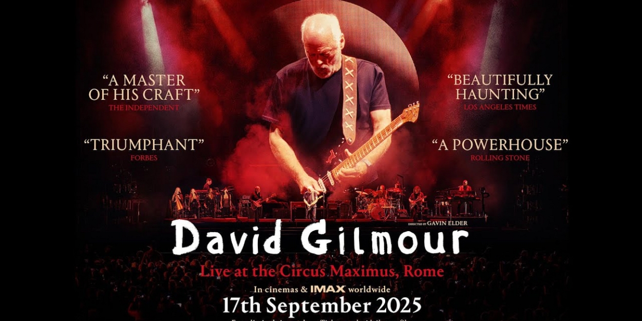 Video: Watch the Trailer for David Gilmour LIVE AT THE CIRCUS MAXIMUS, ROME Concert… Video