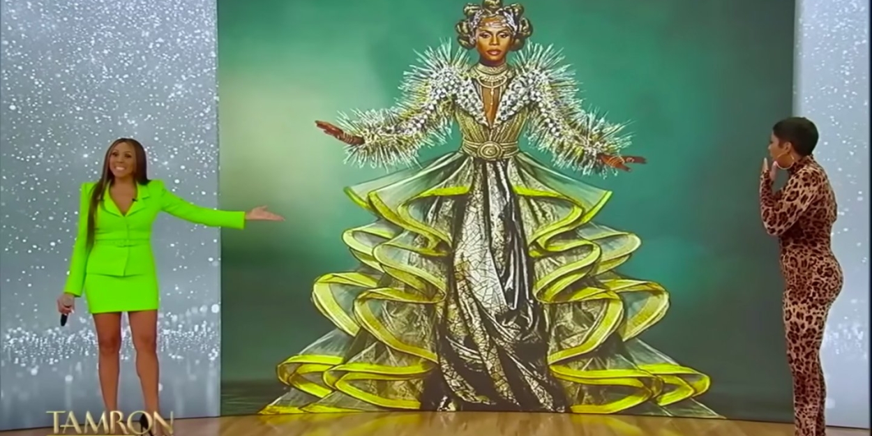 Video: Deborah Cox Unveils Her THE WIZ Costume Sketch on TAMRON HALL