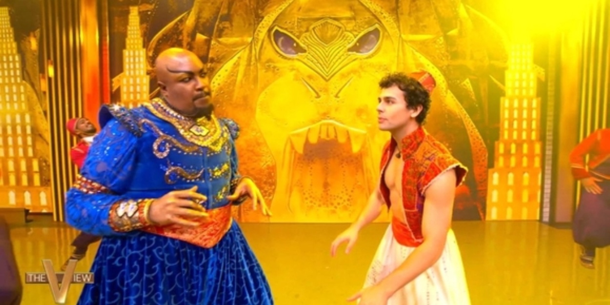 Video: Disney's ALADDIN Cast Performs 'Friend Like Me' on THE VIEW Video