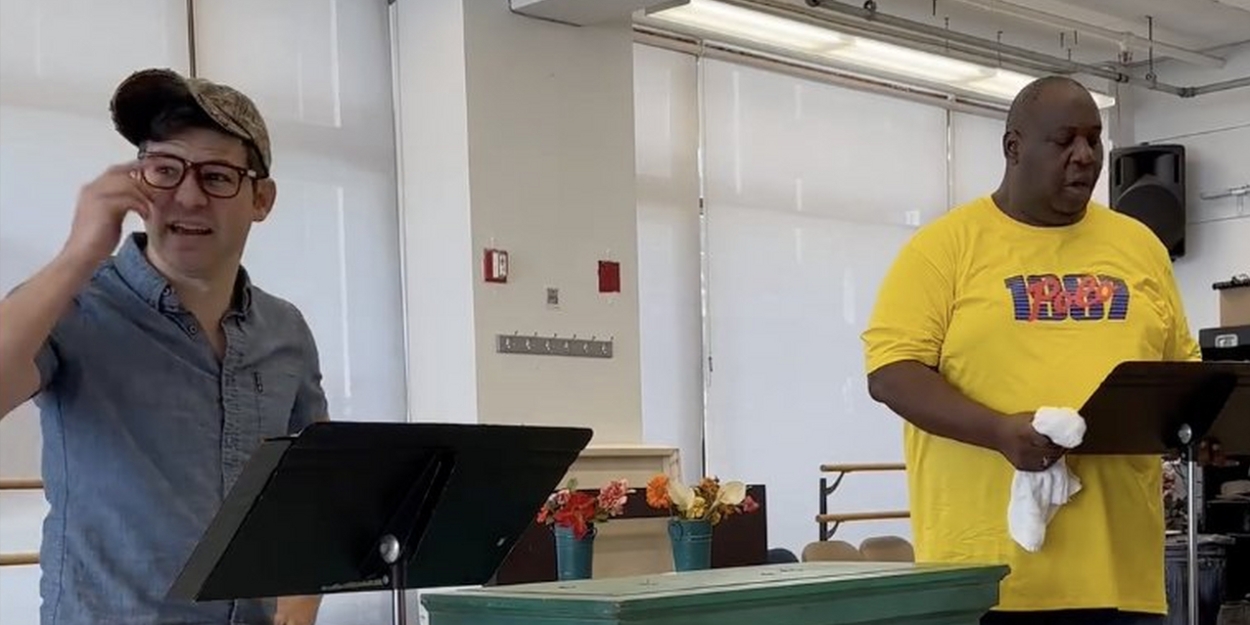 Video: Etai Benson, Latrice Royale & Talia Suskauer in Rehearsals for LITTLE SHOP OF… Video