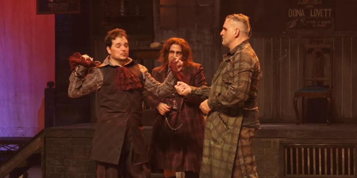 Video: First Look At SWEENEY TODD At Cena Musical  Image