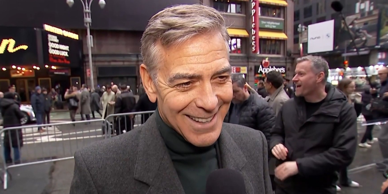 Video: GOOD NIGHT AND GOOD LUCK Star George Clooney Talks Rehearsing Around the House