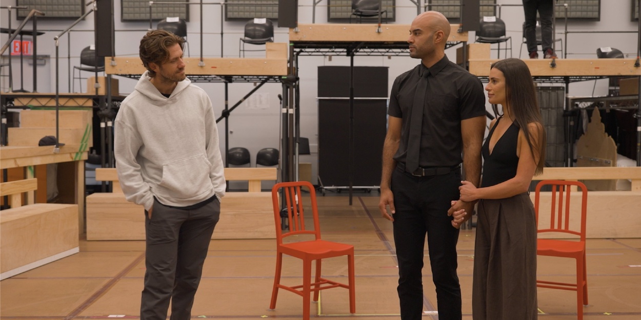 Video: Go Inside CHESS Rehearsals With Nicholas Christopher Photo