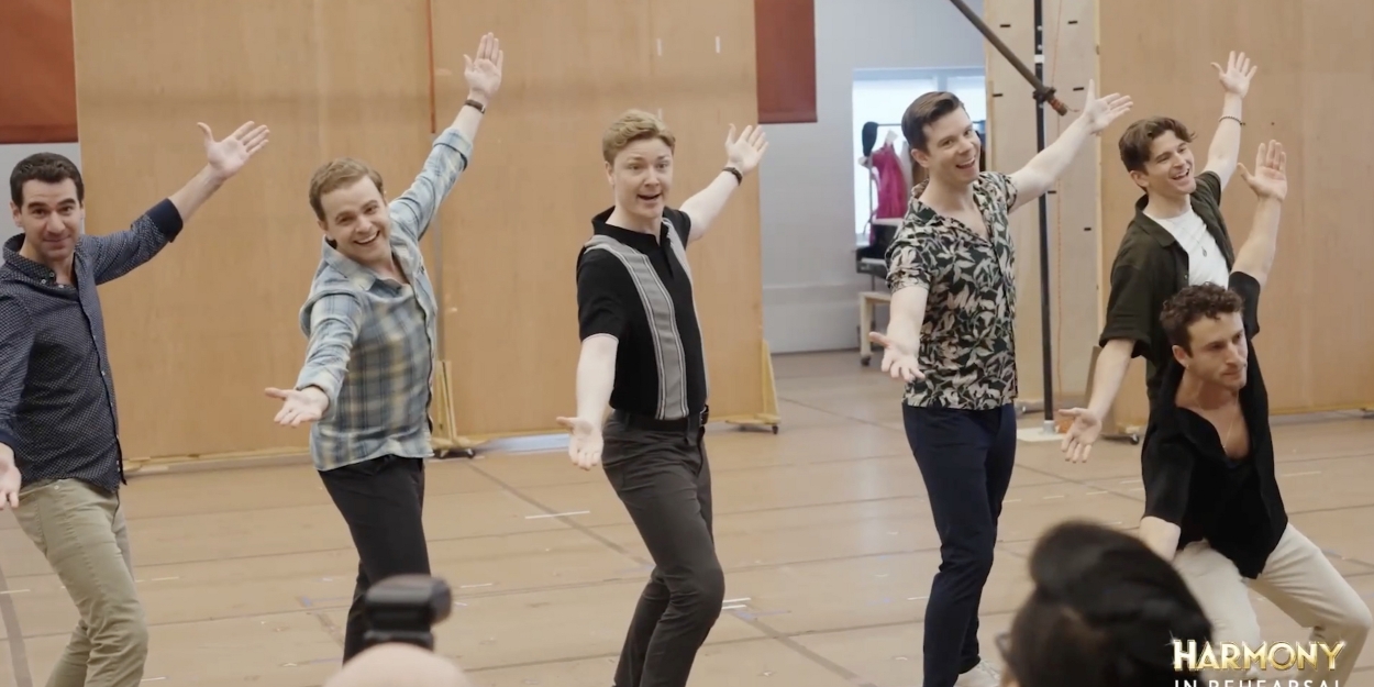 Go Inside Rehearsals for HARMONY on Broadway
