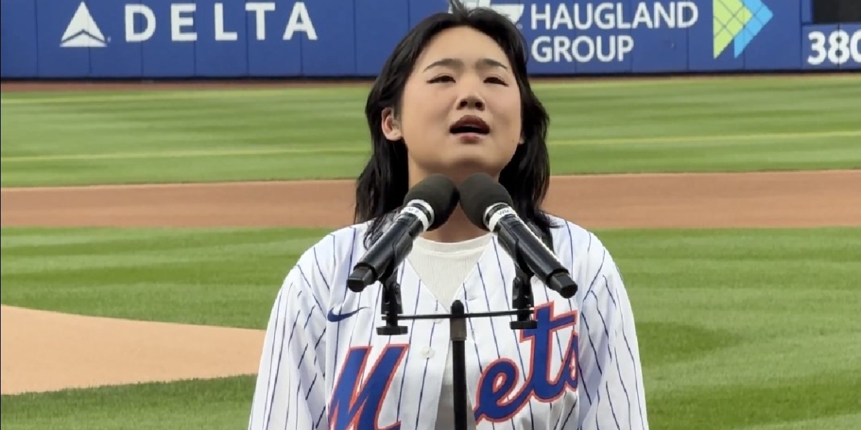 Video: Helen J. Shen Performs National Anthem at Mets Game Photo