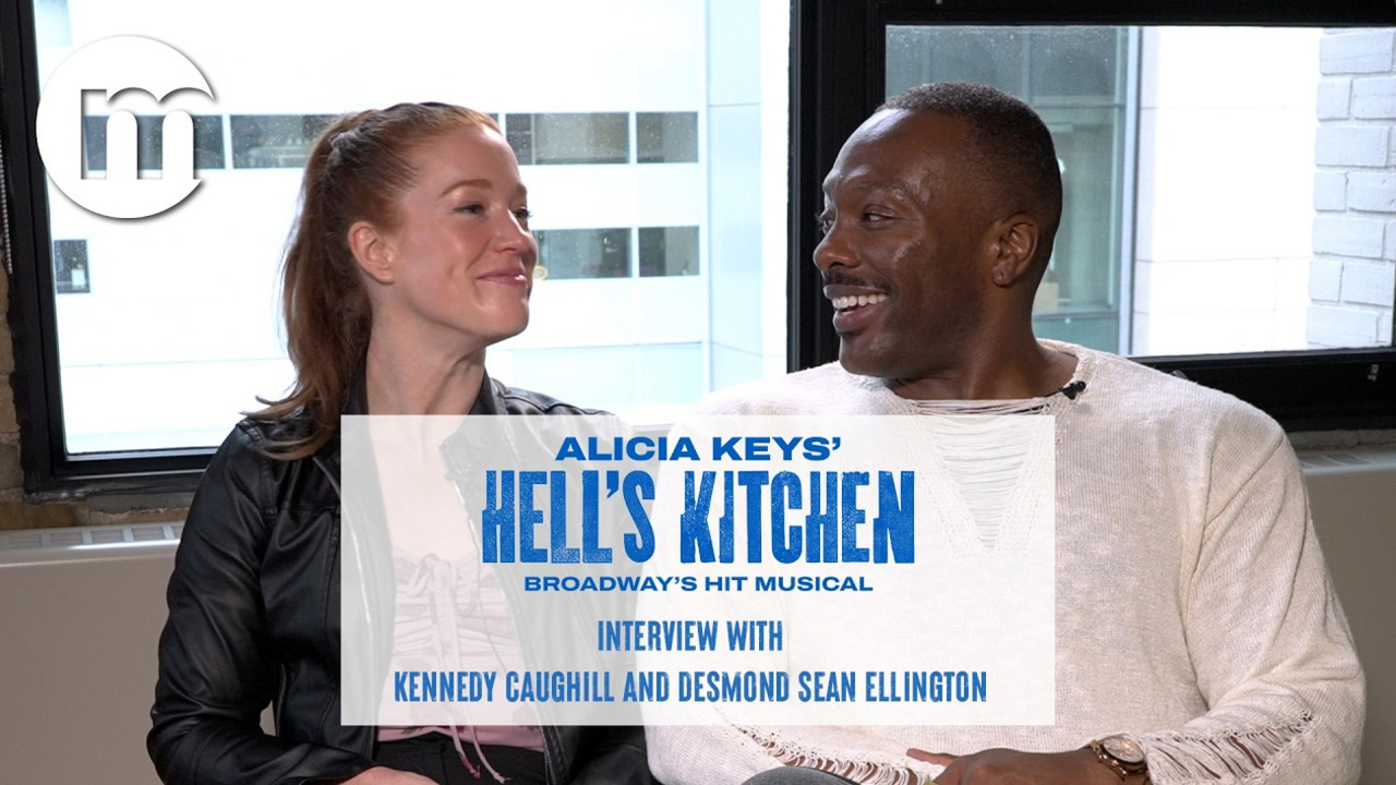 Video: Kennedy Caughell and Desmond Sean Ellington Talk HELL'S KITCHEN National Tour Video