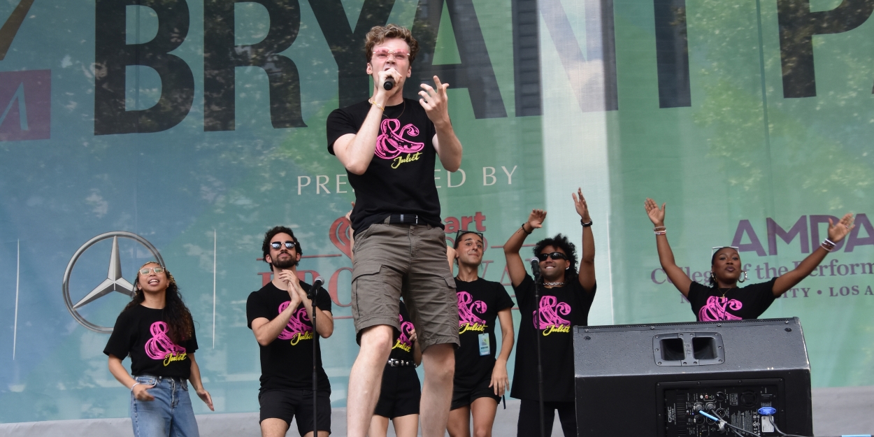Video: & JULIET, THE OUTSIDERS & More at Broadway in Bryant Park 2024 Video