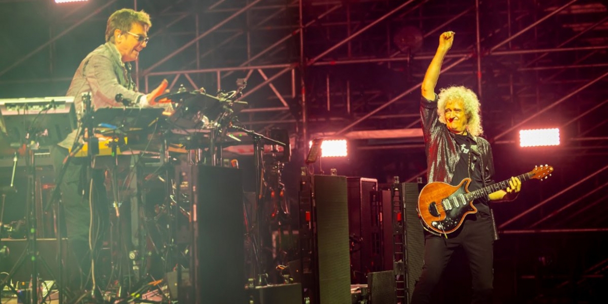 Video JeanMichel Jarre And Sir Brian May Perform Historic Live