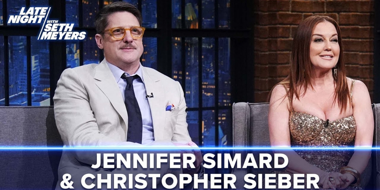 Video: Jennifer Simard and Christopher Sieber Talk Viral DEATH BECOMES HER Line Photo