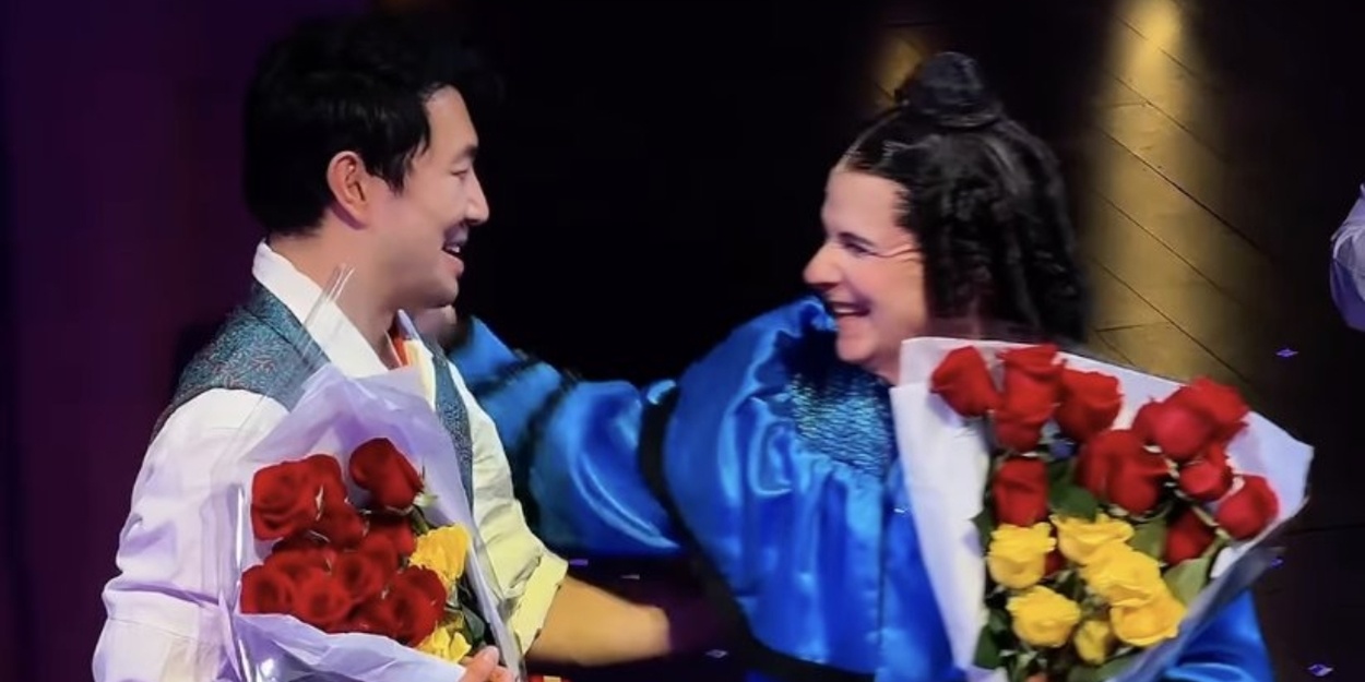 Video: John Cameron Mitchell & Simu Liu Take First Bows in OH, MARY! Photo