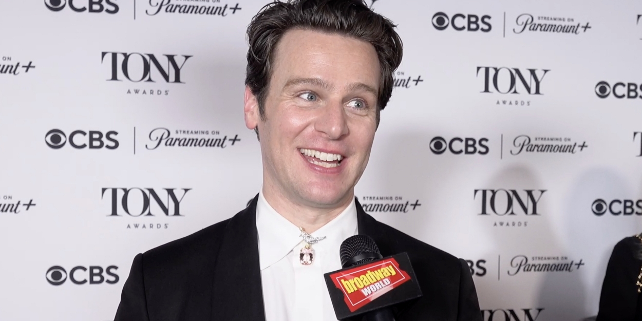 Video: Jonathan Groff Celebrates Tony Win for Best Leading Actor in a Musical Photo