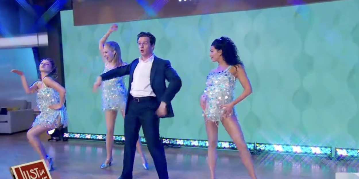 Video: Jonathan Groff Performs 'Splish Splash' From JUST IN TIME on GOOD MORNING AMERICA Photo