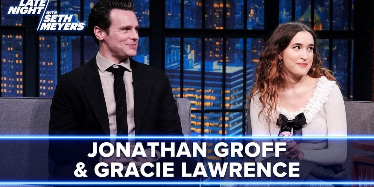 Video: JUST IN TIME Stars Demonstrate Hilarious Close Contact Singing on LATE NIGHT WITH SETH MEYERS Photo