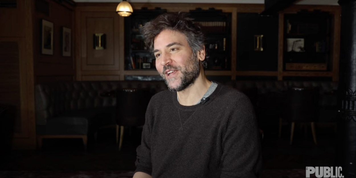 Video: Watch Josh Radnor Discuss THE ALLY at The Public Theater