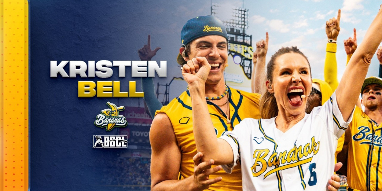 Kristen Bell Joins Derek Klena and the Savannah Bananas to Sing DIRTY DANCING and More Kristen Bell Joins Derek Klena and the Savannah Bananas to Sing DIRTY DANCING and More