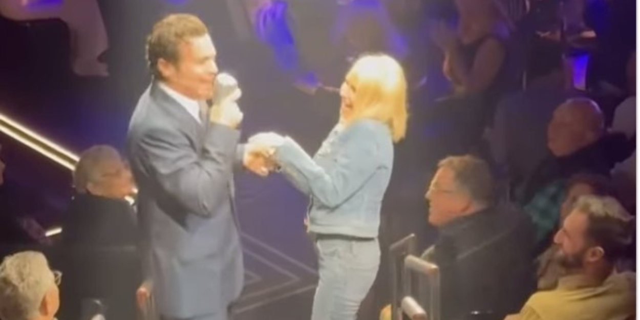 Video: Kristin Chenoweth Dances With Jonathan Groff at JUST IN TIME Photo