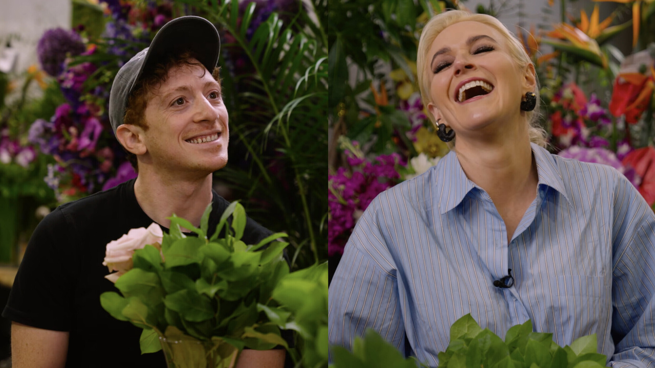Video: LITTLE SHOP OF HORRORS Stars Betsy Wolfe & Ethan Slater Go on a Flower Shop… Video