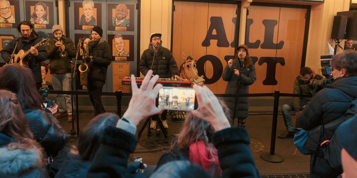 Lawrence Celebrates ALL OUT’s First Broadway Performance with Pop-Up Concert Lawrence Celebrates ALL OUT’s First Broadway Performance with Pop-Up Concert