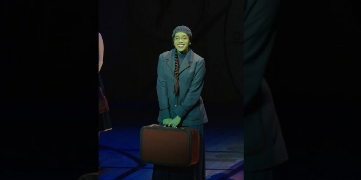 Video: Lencia Kebede Arrives at Shiz in WICKED on Broadway Photo