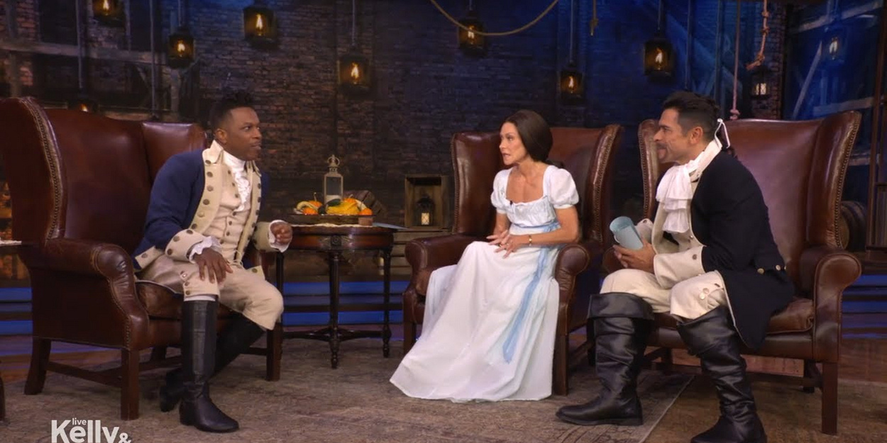 Video: Watch Kelly and Mark Recreate Viral HAMILTON Trend on LIVE Photo
