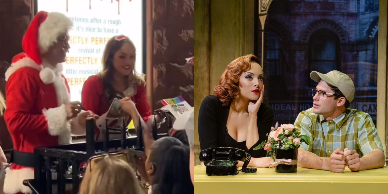Video: Liz Gillies & Graham Phillips Celebrate 'Half Christmas' at LITTLE SHOP OF HORRORS Photo