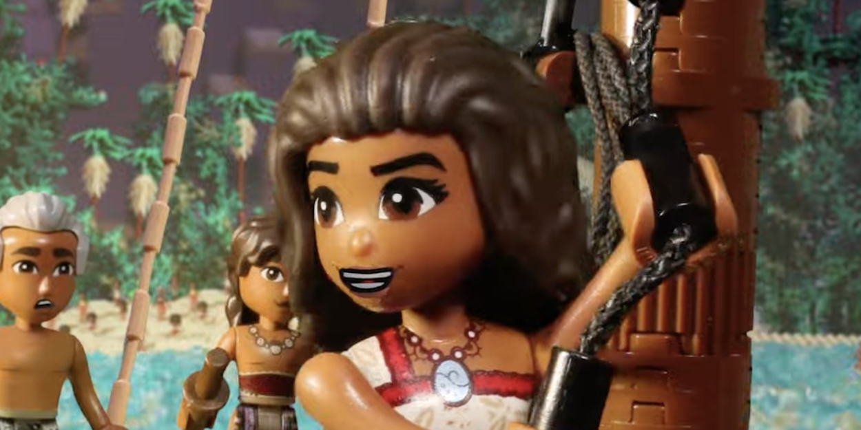 Video: MOANA 2 Trailer Recreated with LEGO Photo