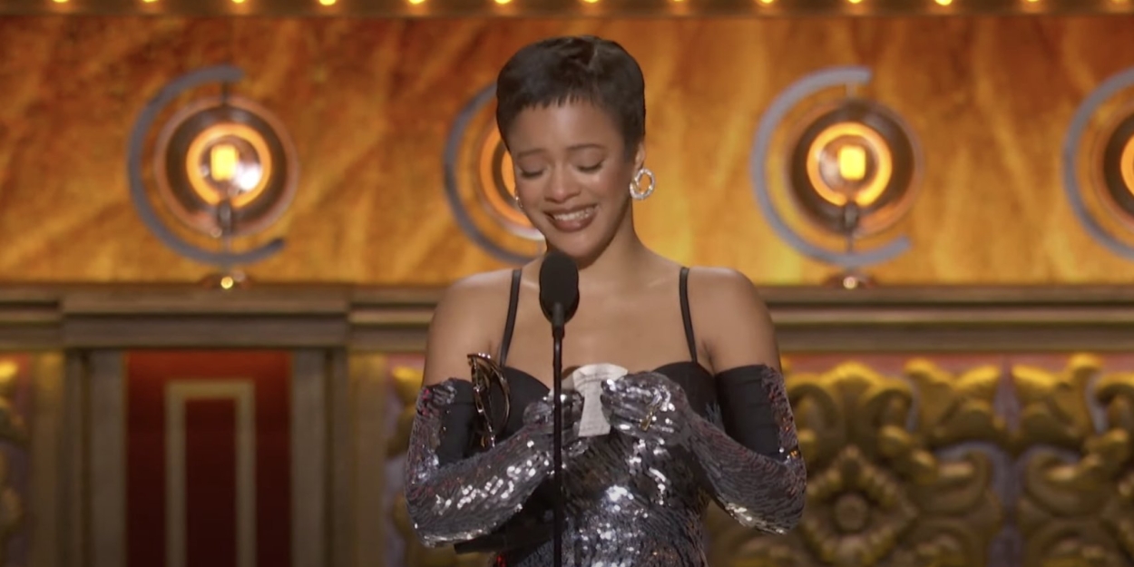 Video: Maleah Joi Moon Accepts Tony Award For HELL'S KITCHEN Photo