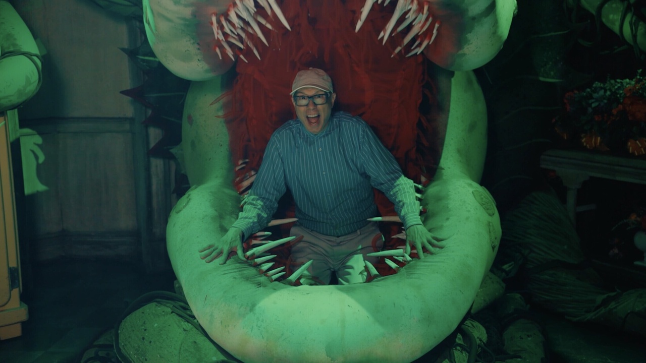 Video: Man Vs. Plant- Watch Richard Ridge Get Eaten by Audrey II at LITTLE SHOP OF… Video