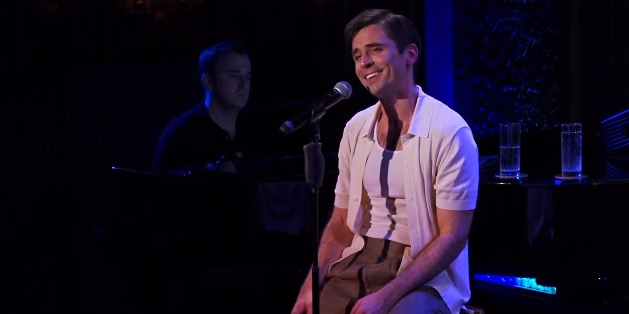 Video: Watch Matt Doyle Sing Carole King, Sara Barreilles, Joni Mitchell at 54 Below Photo