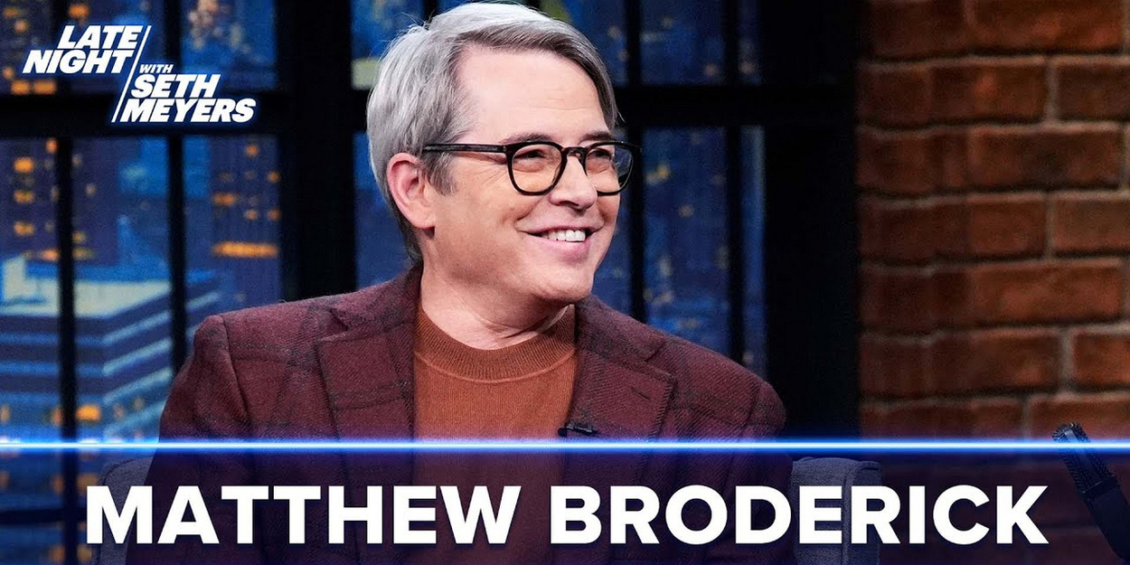 Video: Matthew Broderick Recalls PLAZA SUITE Apple Watch Mishap, Talks TARTUFFE Rehearsals Photo