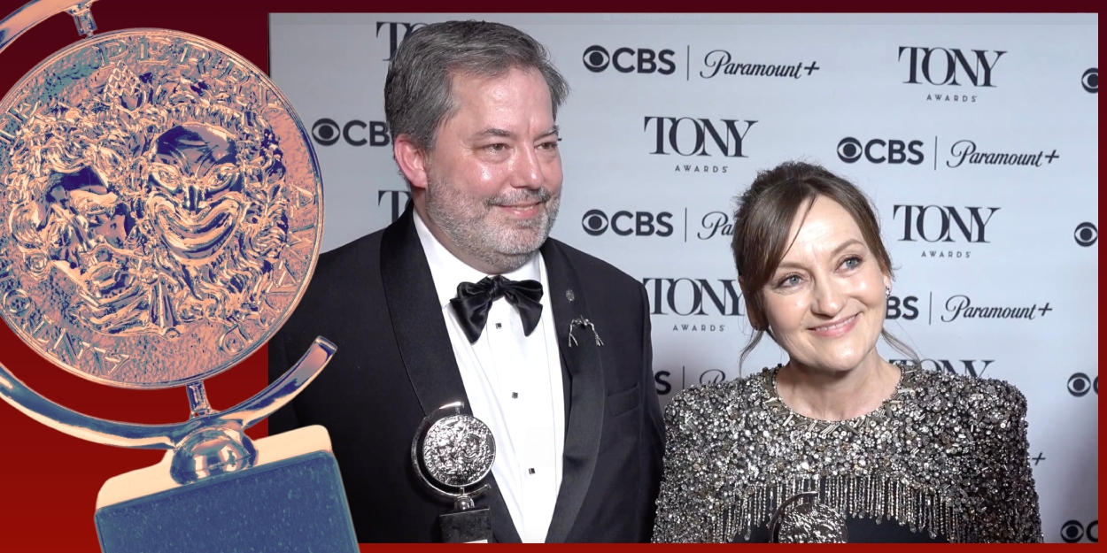 Video: Miriam Buether and Benjamin Pearcy React to Tony Win for Best Scenic Design of a Play Photo