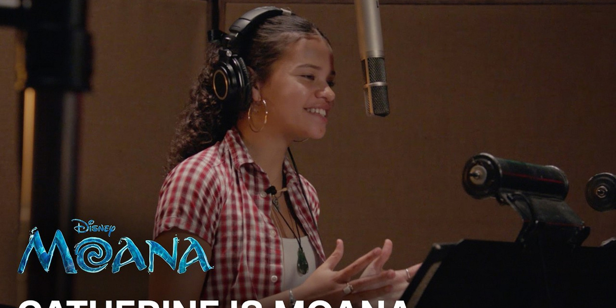 Video: Behind-the-Scenes of MOANA with Catherine Laga'aia, Lin-Manuel Miranda & More Video